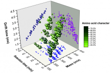 Analyzing Proto-Polypeptide Mixtures in a Model Primordial Soup